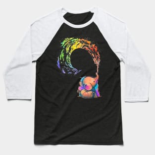 Cute Elephant Baseball T-Shirt